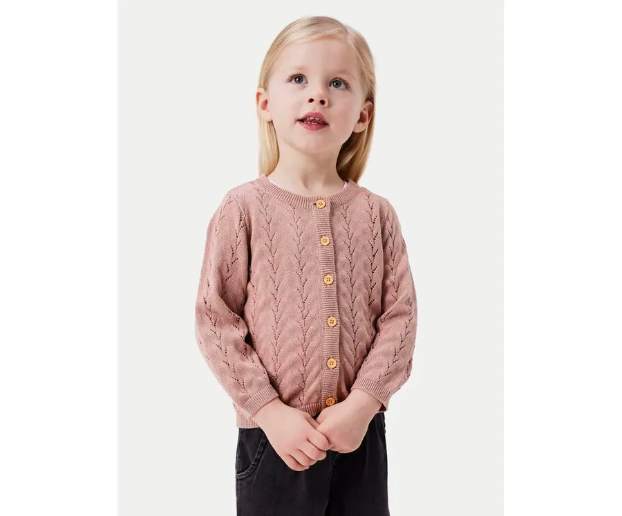obrazek 1 NAME IT Kardigan 13233051 Różowy Regular Fit