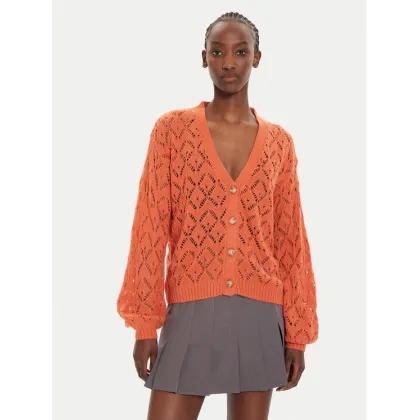 Zdjęcie Pepe Jeans Kardigan Hailey PL702218 Pomarańczowy Regular Fit