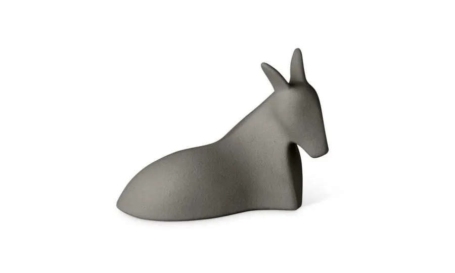 obrazek 9 Ceramiczna figurka osiołka 19x13x13 cm
