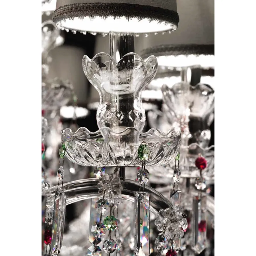 obrazek 4 Luksusowy żyrandol do ekskluzywnych wnętrz z kryształami - Luxury Products