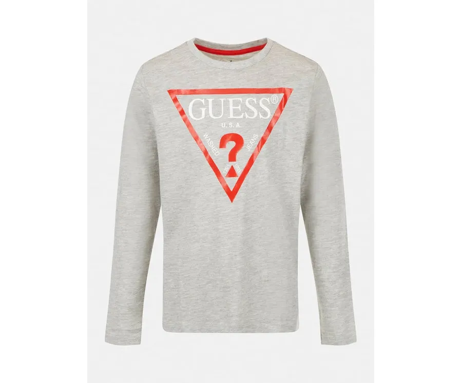 obrazek 1 Guess Bluzka L84I29 K8HM0 Szary Regular Fit