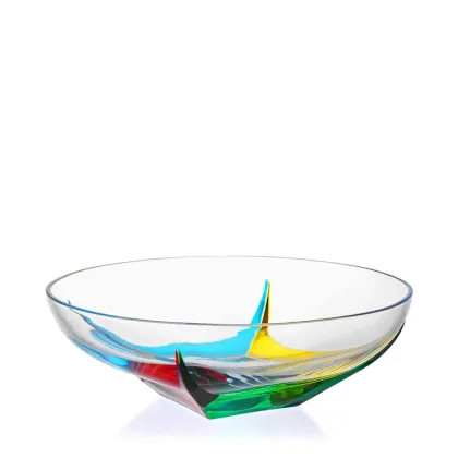 Zdjęcie Designerska misa wykonana ze szkła murano (30,5 cm)