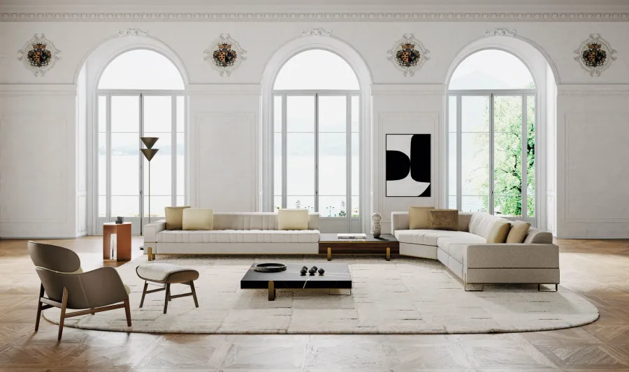 obrazek 5 Stylowy modernistyczny stolik kawowy do salonu - prosto z Włoch