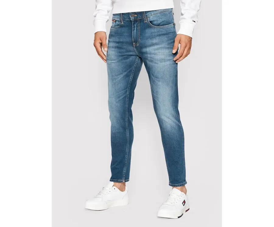 obrazek 1 Tommy Jeans Jeansy Austin DM0DM09550 Niebieski Slim Fit