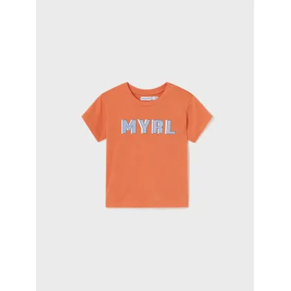 Zdjęcie Mayoral T-Shirt 106 Pomarańczowy Regular Fit
