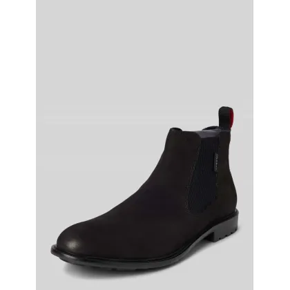 Zdjęcie Buty chelsea ze skóry z pętelką model ‘Bonifacio’
