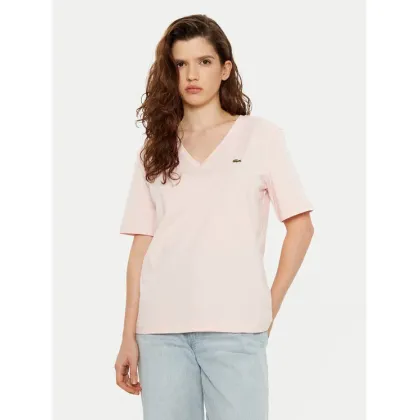 Zdjęcie Lacoste T-Shirt TF7300 Różowy Regular Fit