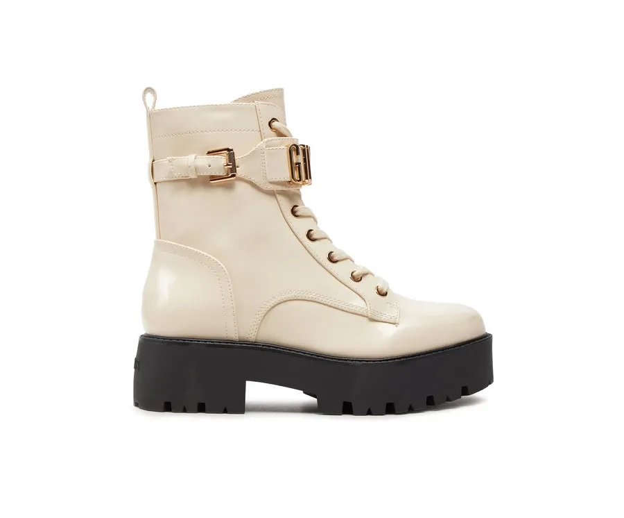 obrazek 1 Guess Botki Vaires FLTSOM PAT10 Beżowy