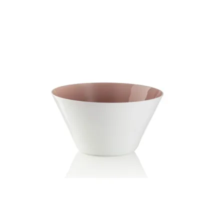 Zdjęcie Dekoracyjna miska w kolorze bieli szkło Murano