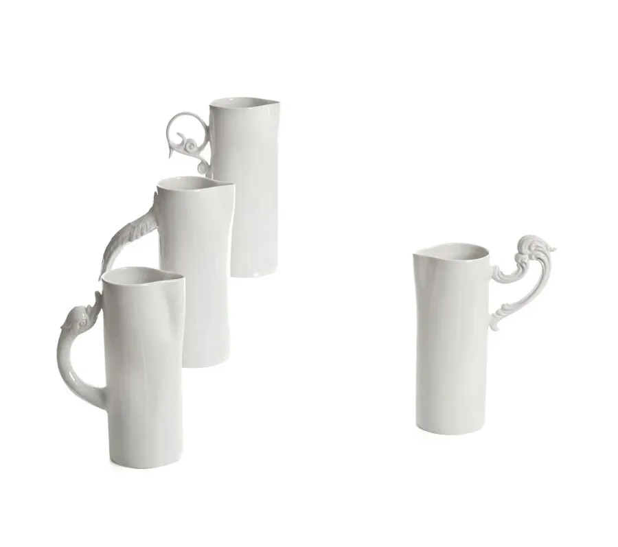 picture 4 Elegant large water jug with decorative handle by Rebirth Ceramics