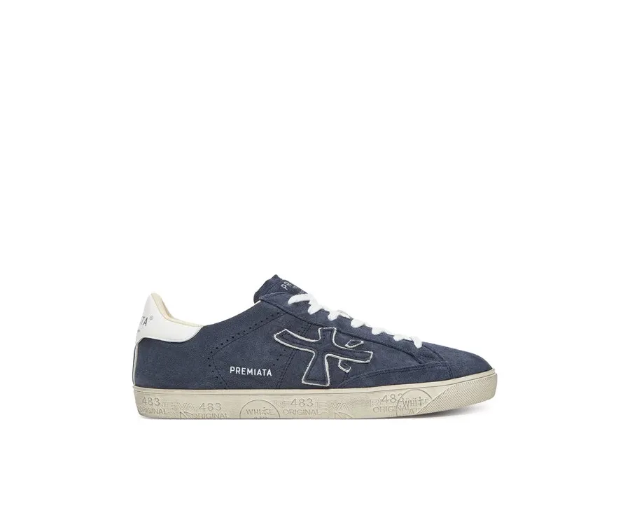 obrazek 1 Premiata Sneakersy Steven Var 6643 Granatowy