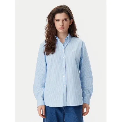 Zdjęcie Tommy Jeans Koszula DW0DW20290 Błękitny Regular Fit