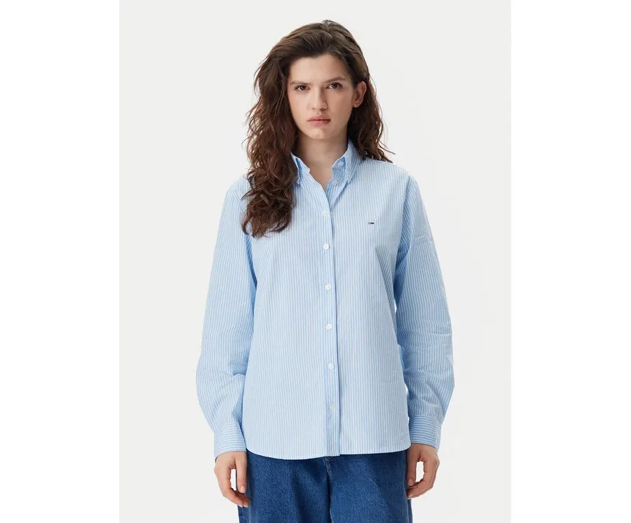 obrazek 1 Tommy Jeans Koszula DW0DW20290 Błękitny Regular Fit
