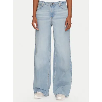 Zdjęcie Guess Jeans Jeansy W4BA0Y D5CCA Niebieski Wide Leg