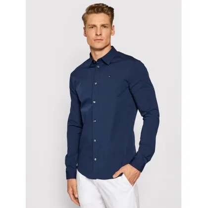 Zdjęcie Tommy Jeans Koszula DM0DM04405 Granatowy Slim Fit