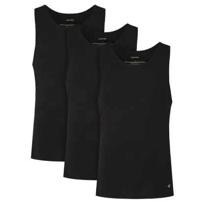 Zdjęcie Calvin Klein Underwear Komplet 3 tank topów Tank 3Pk LV00NB4184 Czarny Slim Fit