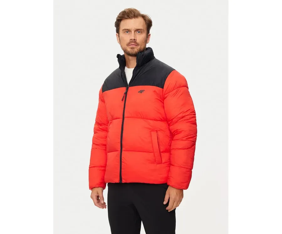 obrazek 1 4F Kurtka zimowa 4FWAW24TDJAM485 Czerwony Regular Fit
