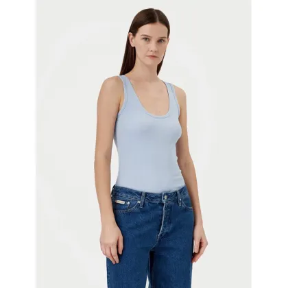 Zdjęcie Calvin Klein Top K20K208246 Niebieski Slim Fit