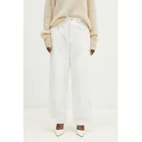Zdjęcie Carhartt WIP jeansy Brandon Double Knee Pant damskie high waist I034247.D602