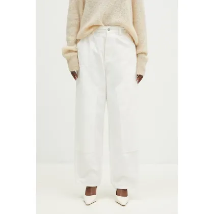 Zdjęcie Carhartt WIP jeansy Brandon Double Knee Pant damskie high waist I034247.D602