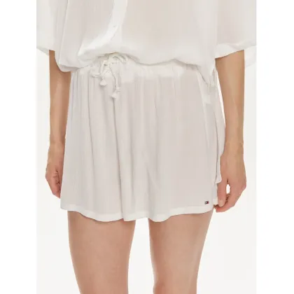 Zdjęcie Tommy Hilfiger Szorty materiałowe UW0UW05332 Biały Relaxed Fit