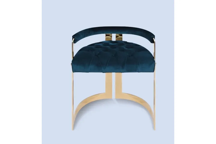 picture 5 Elite chair - nickel plated brass structure - Ottiu