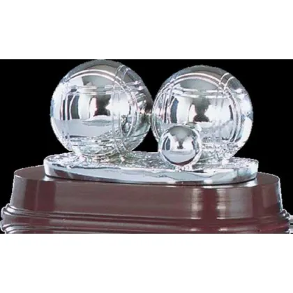 Zdjęcie Statuetka dla najlepszego zawodnika gry w bule – Erre Emme