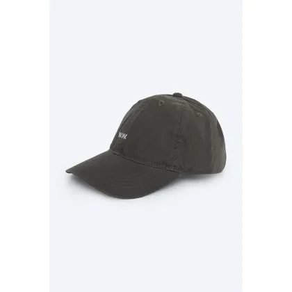 Zdjęcie Wood Wood czapka z daszkiem bawełniana Low profile twill cap kolor zielony gładka 12110804.7083