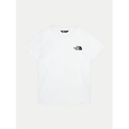 Zdjęcie The North Face T-Shirt Simple Dome NF0A8DRP Biały Regular Fit