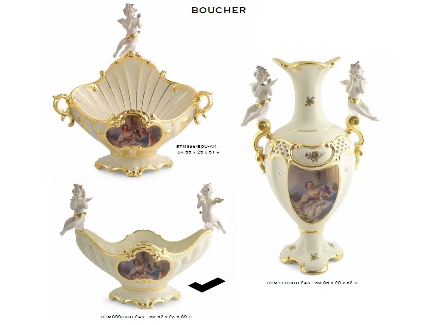 picture 1 Baroque ceramic bowl / plate - Bruno Costenaro