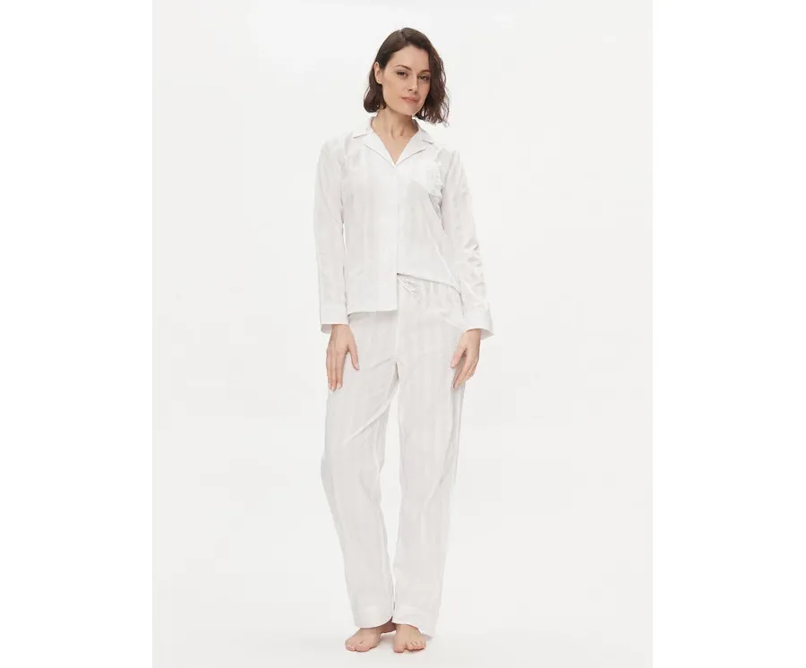 obrazek 1 Lauren Ralph Lauren Piżama ILN92305 Biały Regular Fit LAUREN RALPH LAUREN