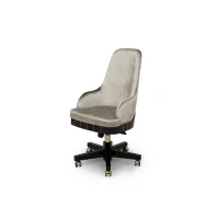 Picture Classic Italian prestigious swivel armchair with adjustable seat for a luxurious office - Bianchini