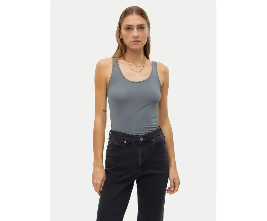 obrazek 1 Vero Moda Top Maxi 10185110 Szary Regular Fit