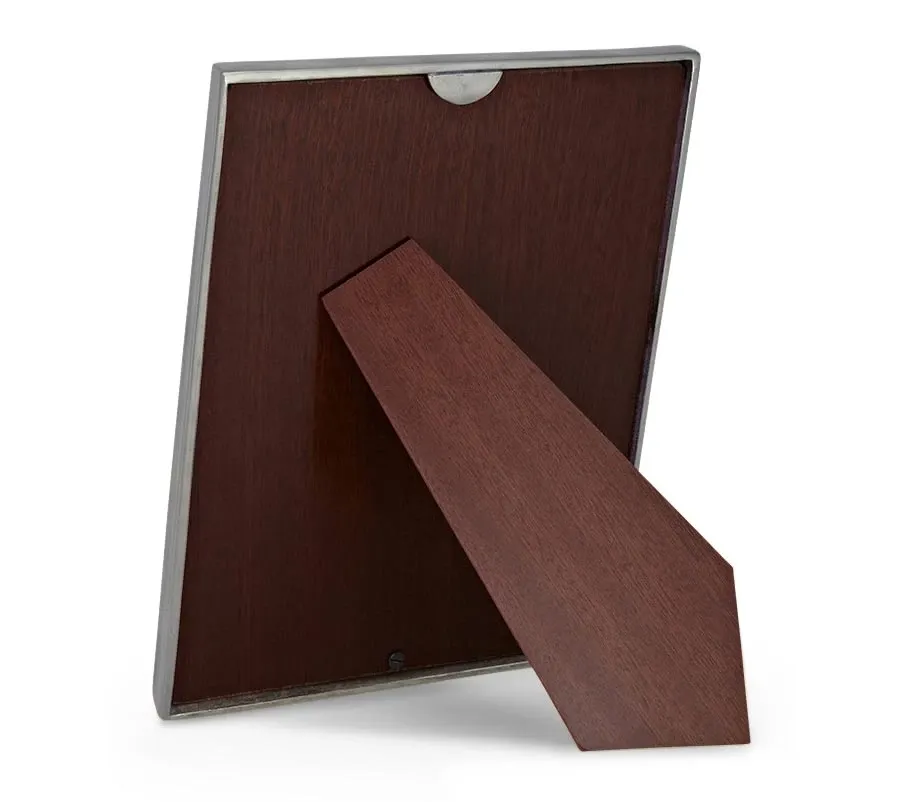 obrazek 2 Prostokątna ramka na zdjęcia z pewteru - 16x21 cm