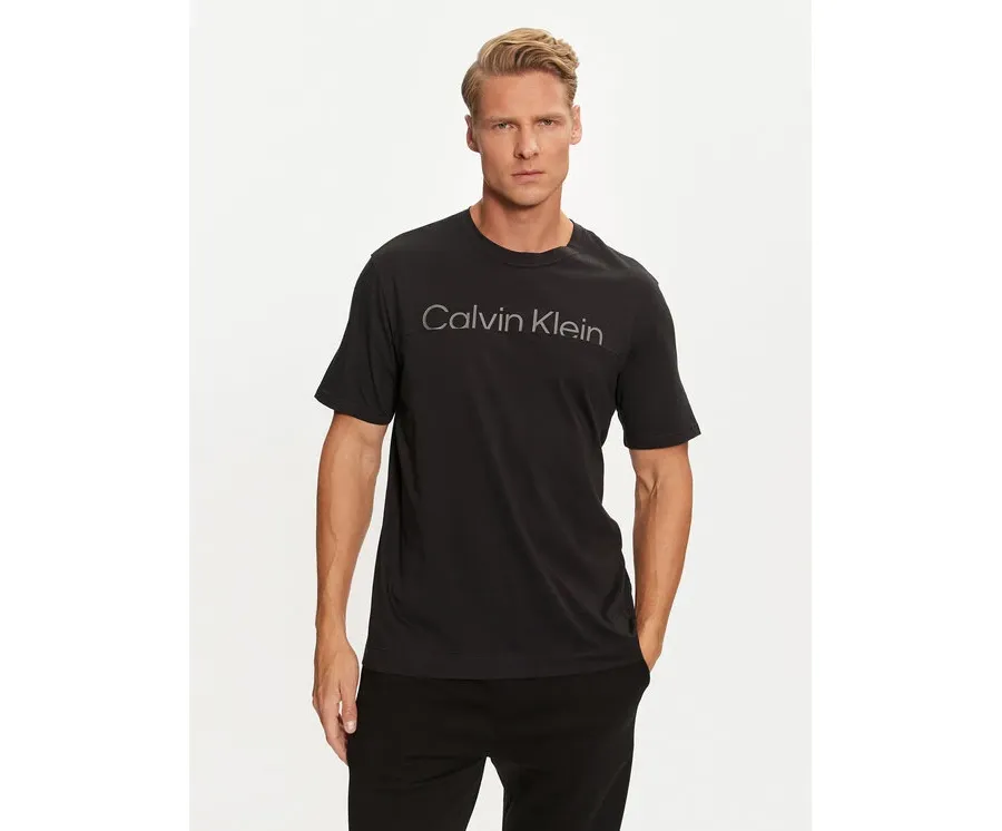 obrazek 1 Calvin Klein Performance T-Shirt 00GMF4K142 Czarny Regular Fit