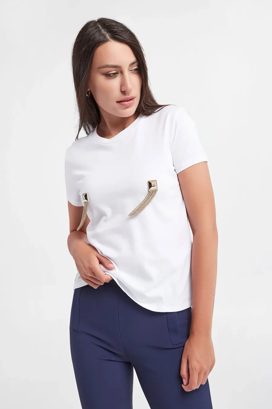 obrazek 1 T-shirt damski ELISABETTA FRANCHI Elisabetta Franchi