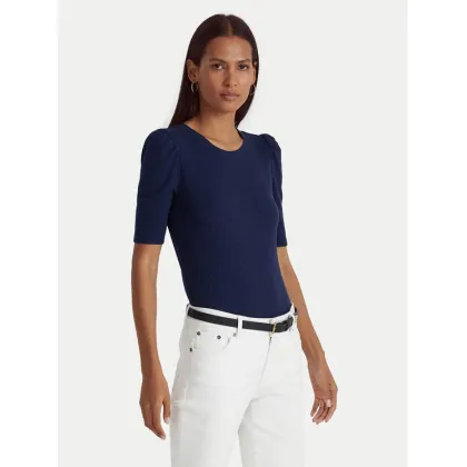 Zdjęcie LAUREN RALPH LAUREN Bluzka 200902618001 Granatowy Slim Fit
