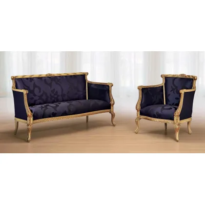 Zdjęcie Antyczna unikalna mała sofa do salonu - Morello Gianpaolo