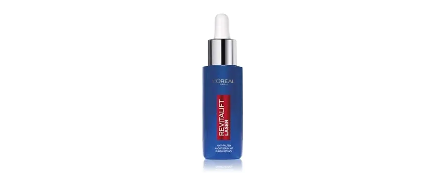 obrazek 1 L'Oréal Paris Revitalift Laster Anti-Wrinkles Pure Retinol Night Serum Serum do twarzy 30 ml