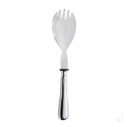 Zdjęcie Stylowy widelec do serwowania sałatek ze srebra i plexi - Zaramella Argenti