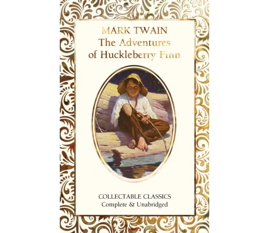 obrazek 1 Książka Przygody Huckleberry Finn - Flame Tree Publishing