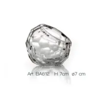 Picture Italian stylish bathroom container made of polished fume crystal - Il Paralume Marina
