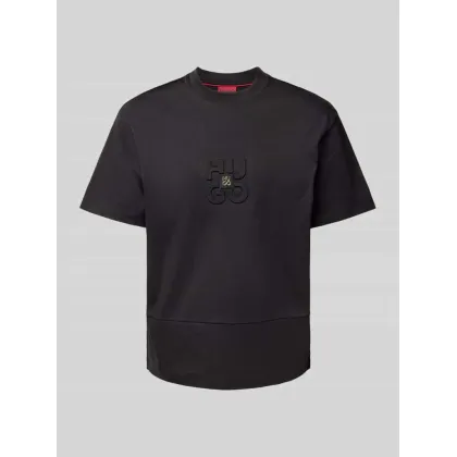 Zdjęcie HUGO T-Shirt Debostac 50535499 Czarny Relaxed Fit