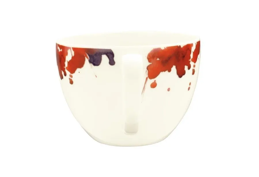 obrazek 3 Stylowa porcelanowa filiżanka do kawy zdobiona motywem kwiatu geranium – Tettau