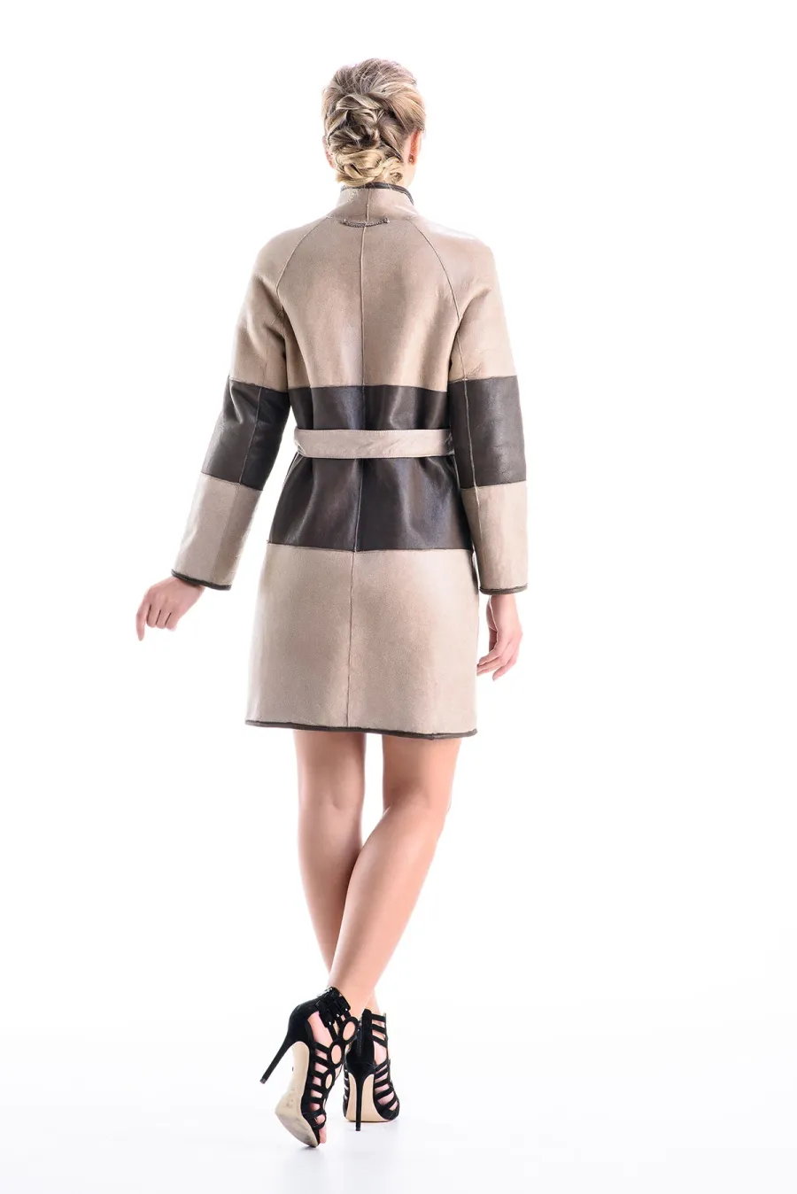 picture 4 Elegant and feminine mouton fur coat - A&A Vesa