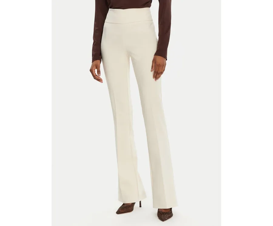 obrazek 1 Rinascimento Spodnie materiałowe CFC0122830003 Écru Regular Fit