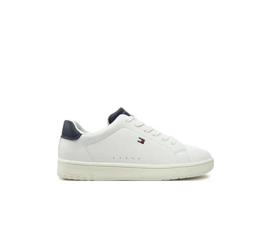 obrazek 1 Tommy Hilfiger Sneakersy Low Cut Lace-Up Sneaker T3X9-33848-1355 S Biały