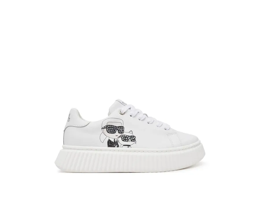 obrazek 1 Karl Lagerfeld Kids Sneakersy Z30371 M Biały