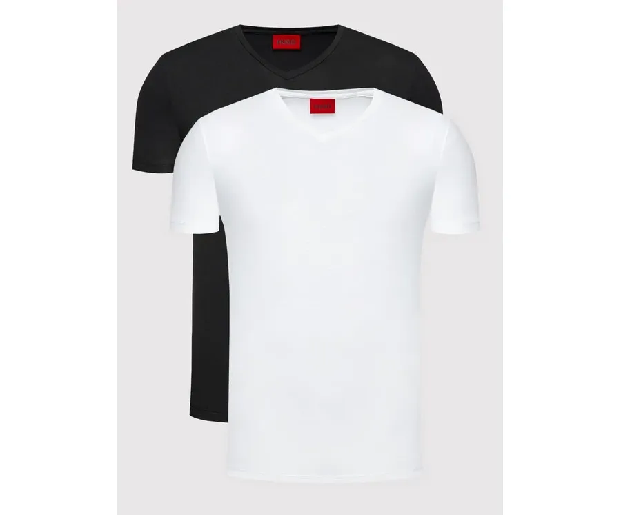 obrazek 1 Hugo Komplet 2 t-shirtów 50325417 Czarny Slim Fit HUGO