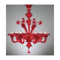 Picture Donizetti chandelier made of murano glass for stylish interiors